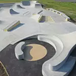 The Marsh Skatepark - Weymouth - Photo courtesy of Maverick Skateparks