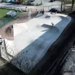 Adlington Road skatepark - Bollington, Macclesfield, Cheshire East, United Kingdom