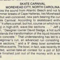 Skate Carnival - Morehead City NC