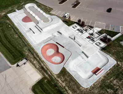 Unity Skatepark - Northville Township - photo courtesy of Spohn Ranch