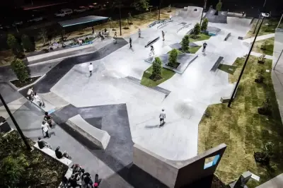 Bracken Ridge Skate Plaza - Fitzgibbon - Photo courtesy of Convic Skateparks