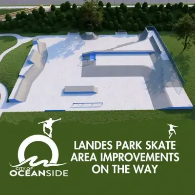 John Landes Skatepark - Oceanside, California, USA