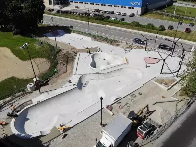 Crompton Park Skatepark - Worcester - Photo Courtesy of Artisan Skateparks