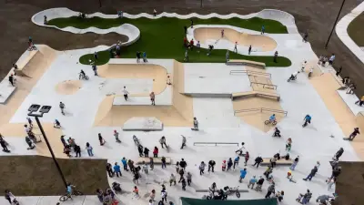 Perinton Skatepark - Photo from the Perinton Website