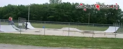 Gale Hagan Memorial Skatepark - South Whitley, Indiana, U.S.A.