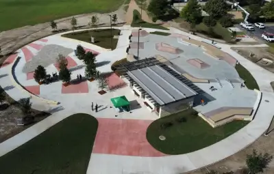 San Gabriel Park Skatepark - Georgetown - Photo courtesy of SPA Skateparks