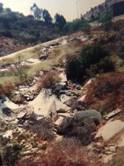 Moving-On Skatepark destroyed 1984 (Photo: Butch Olivier)