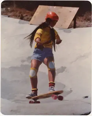 Ed DaRoza&#039;s - Live Oak CA (Skater: Judy Oyama, from her blog, posted 2008)