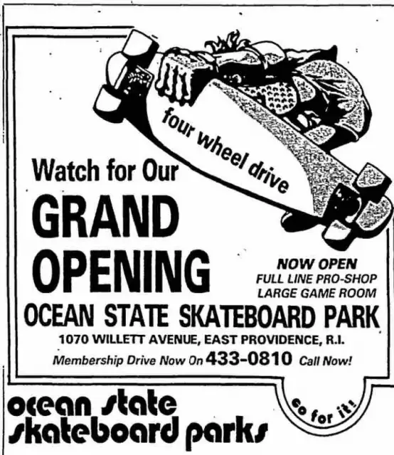 Ocean State Skateboard Park (OSSP) - East Providence RI