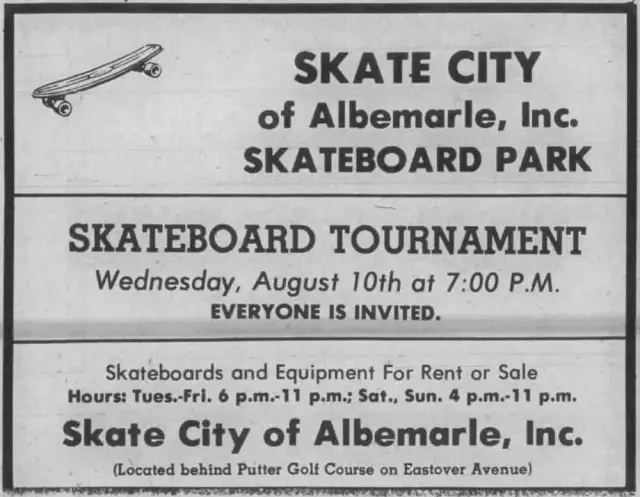 Skate City of Albemarle - Albemarle NC