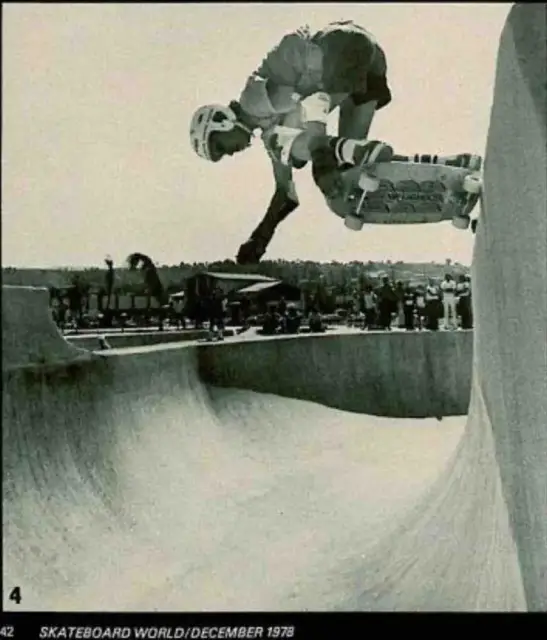 Super Bowl 1 - Torrance CA (Photo: Skateboard World Dec 1978)