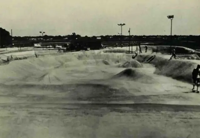 The Skateboard Park of Norfolk - Norfolk VA (Photo: Phil Albright - Skateboarder Vol 4 no 6)