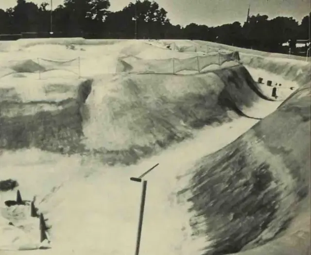 The Skateboard Park of Norfolk - Norfolk VA (Photo: Phil Albright -Skateboarder Vol 4 no 6)