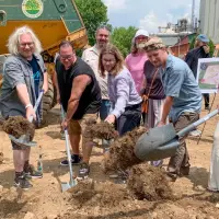 Groundbreaking of skate park in Reading a decade in the making