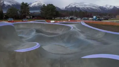 BEAUTIFUL HAMILTON, MONTANA SKATEPARK