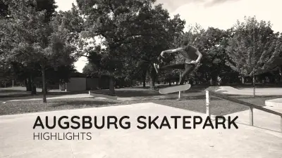 Augsburg Skatepark Highlights (Richfield, MN)