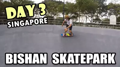 Bishan Skatepark | Singapore Skateboarding VLOG 3