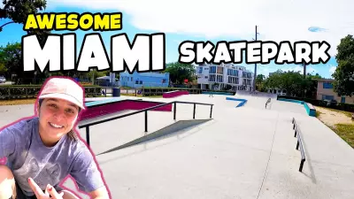 The Miami Skatepark No one talks about! | North Beach Skatepark Miami Florida