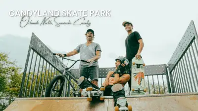 Candyland Skate Park and Pump Track in Longwood, FL