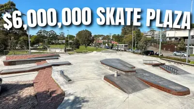 Sydney&#039;s BIGGEST Skate Plaza! (GLEBE SKATEPARK)