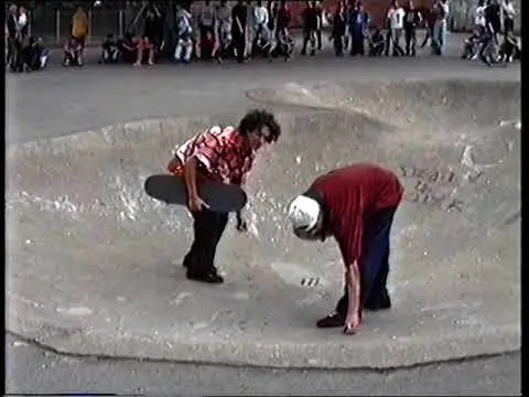 Dean Lane Bedminster Bristol Consolidated tour / demo 1992 (John Cardiel ollie)