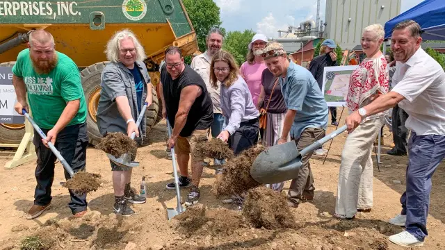 Groundbreaking of skate park in Reading a decade in the making