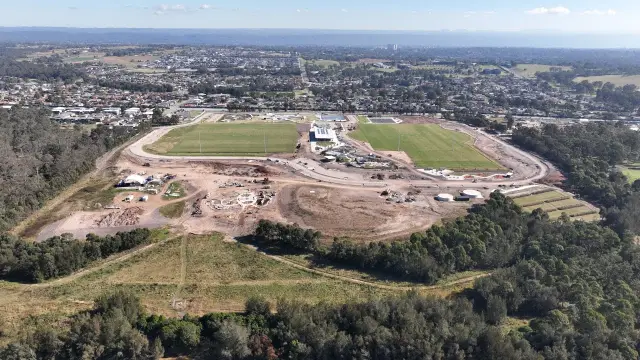 Gipps Street Recreation Precinct on track to open for spring