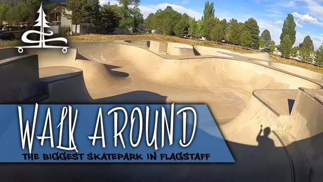 The Basin Skatepark in Flagstaff - Ride Around