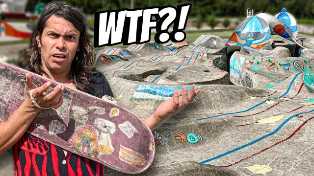 The Weirdest Skatepark In The World Is In Mexico