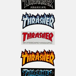 Thrasher Magazine - 5 - 8 inch Stickers Pack