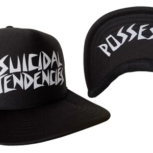Suicidal Tendencies OG Possessed Flip Mesh Hat Black