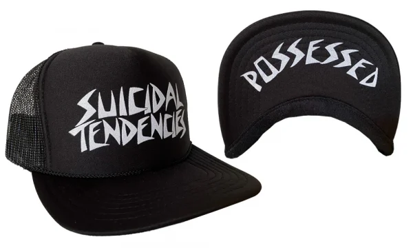 Suicidal Tendencies OG Possessed Flip Mesh Hat Black
