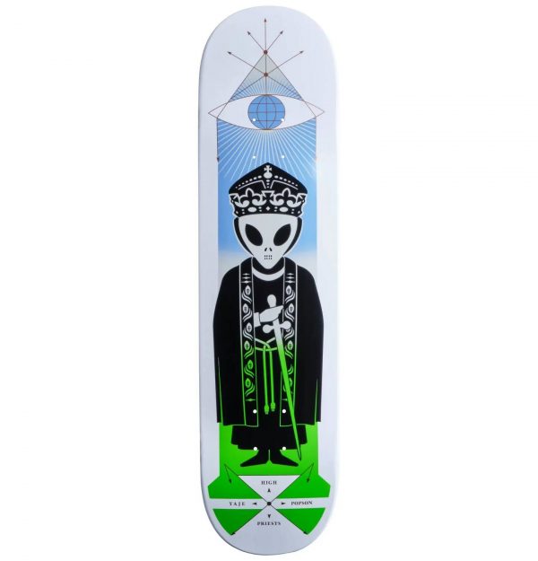 Alien Workshop - High Priest Yaje Popson 8.0 Skateboard Deck