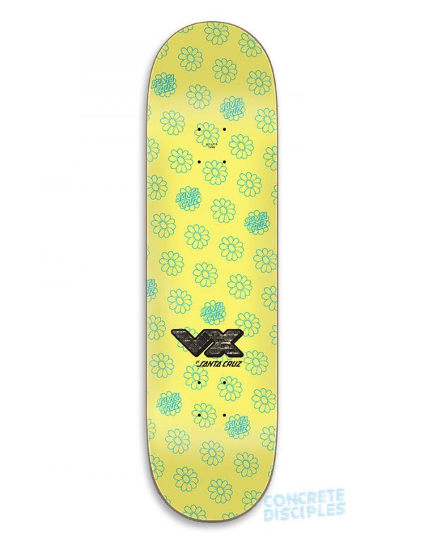 Santa Cruz Skateboards - Delfino Wildflower VX Deck 8.25in