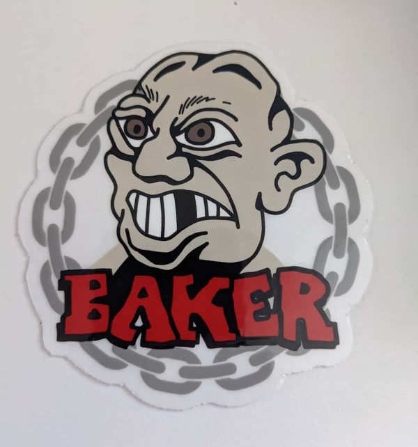 Baker Skateboards - Chain Series Tooth Sticker