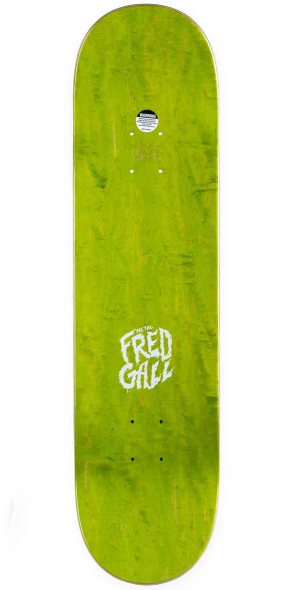 Metal Skateboards - Fred Gall Toxic Avenger Skateboard Deck 8.25