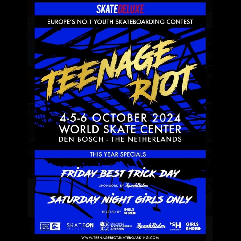 Teenage Riot - World Skate Center in the Netherlands