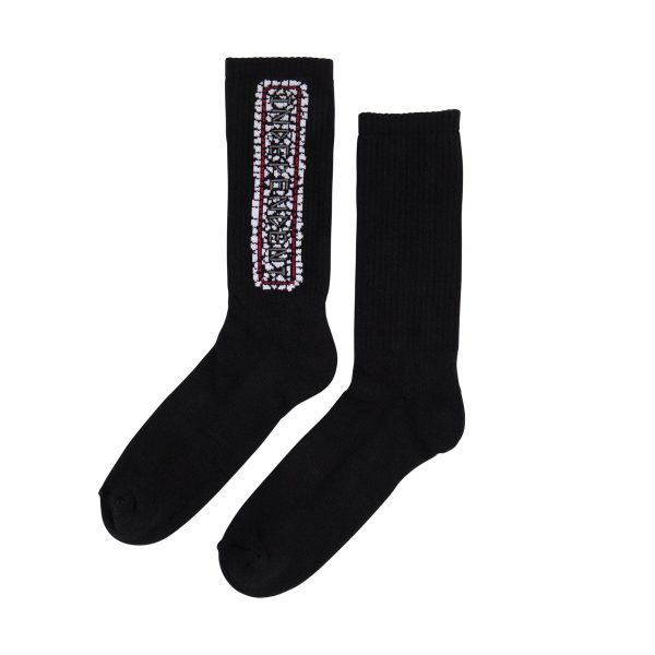 Independent - Tile Bar Crew Socks Black 9-11