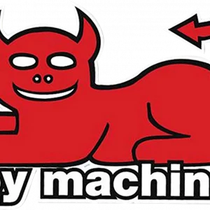 Toy Machine Devil Cat Decal/Sticker 5.5in