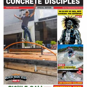 Concrete Disciples Tabloid - Tissue #10 Cover