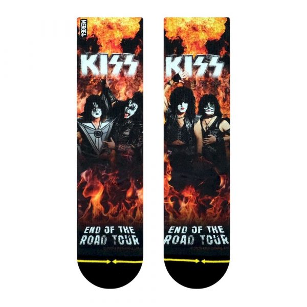 Merge4 - KISS End Of The Road Tour Crew Socks