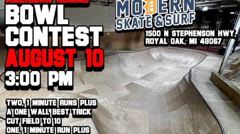 Motor City Get Down Bowl Contest - Aug. 10th