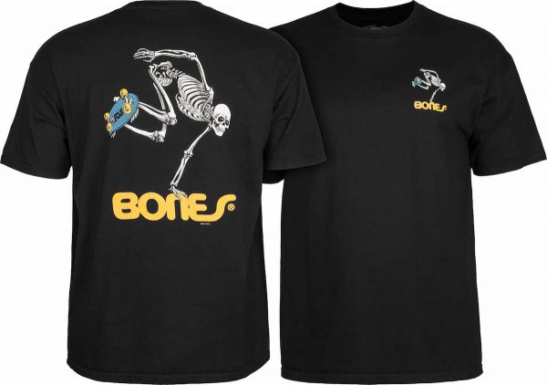 Powell Peralta - Bones Skateboard Skeleton T-Shirt Black