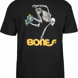 Powell Peralta - Bones Skateboard Skeleton T-Shirt Black