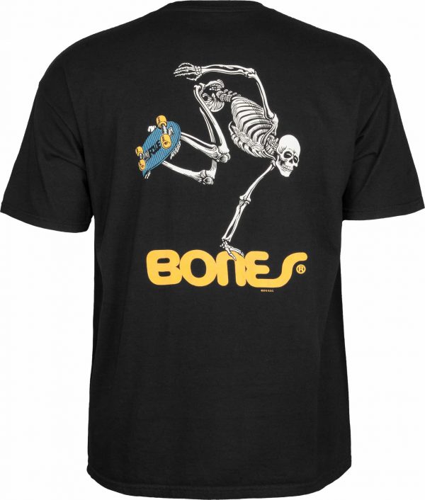 Powell Peralta - Bones Skateboard Skeleton T-Shirt Black