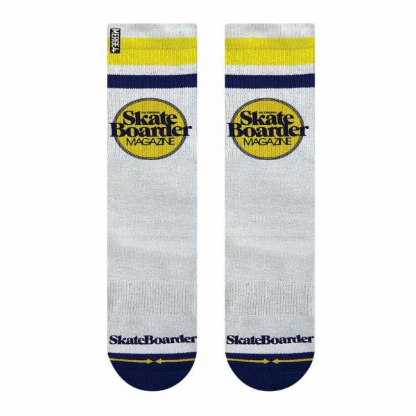 Merge4 - Skateboarder Magazine Mid-Length Socks