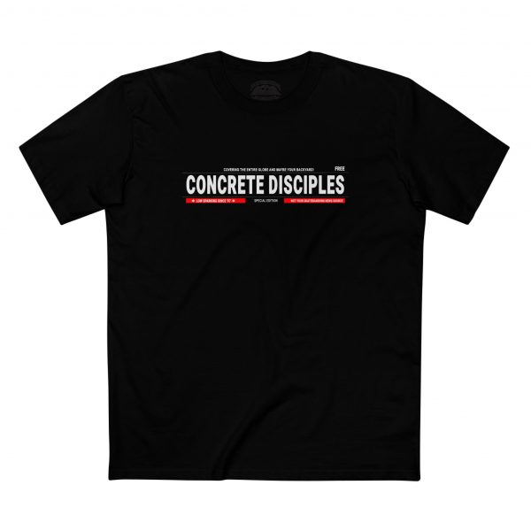 Concrete Disciples Tabloid 1 T-Shirt