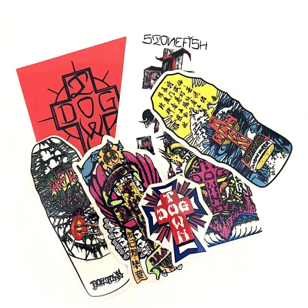 Dogtown Skateboards - 1980's Sticker Pack - qty. 8