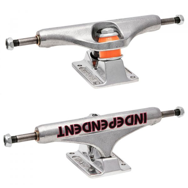 Independent - Bauhaus Polished Silver Mid Skateboard Trucks