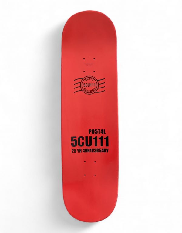 Scum Skates - Postal Red Devil 25th Anniv. Deck